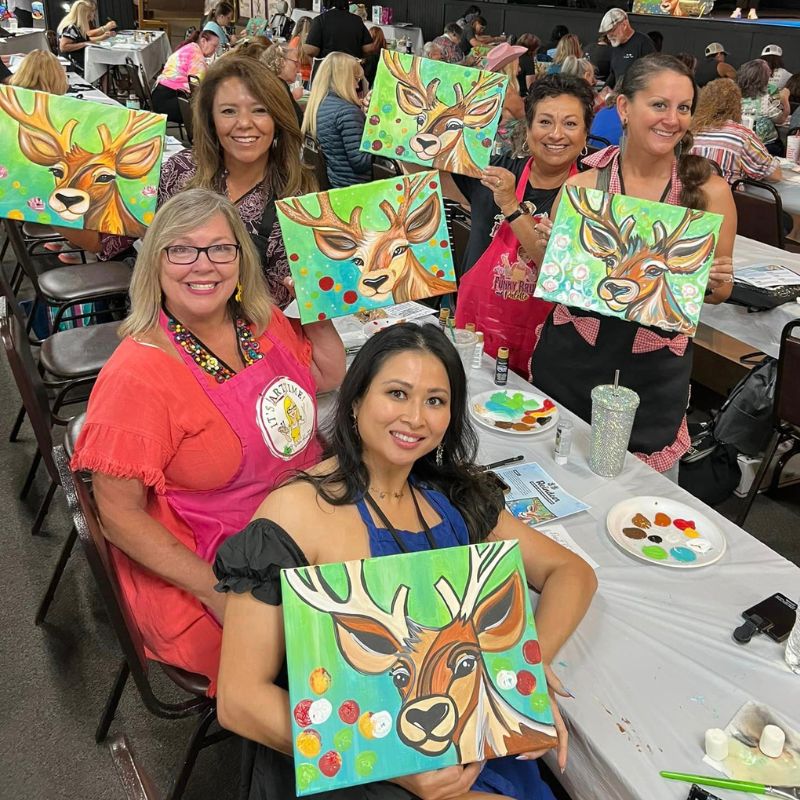 Paint Party Headquarters with Heidi Easley - Texas Art and Soul